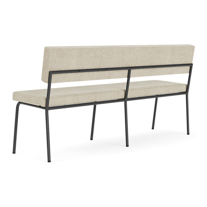 FÉST Monday 2-zits Eetkamerbank - Soil - Natural / Black