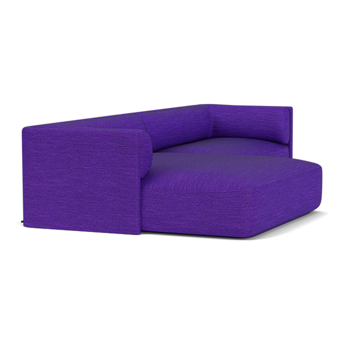 FÉST Bolster Hoekbank met Chaise Longue - Steelcut Quartet / Purple