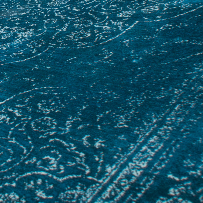 Dutchbone Rugged Vloerkleed 200 x 300 cm - Blauw