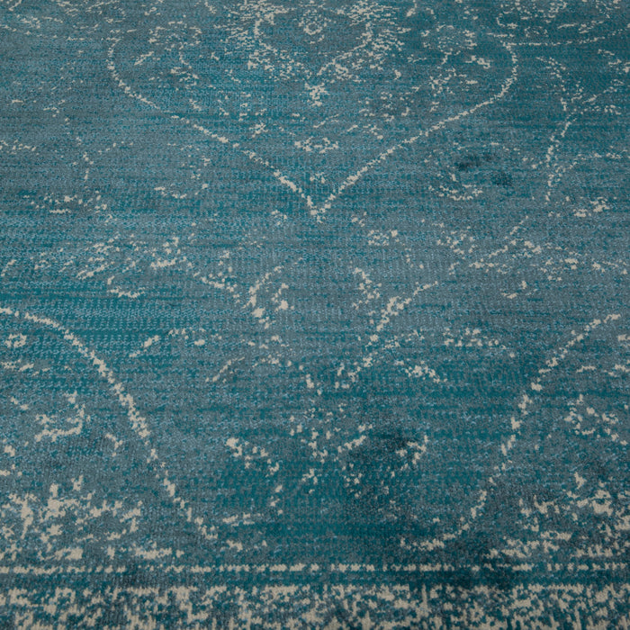 Dutchbone Rugged Vloerkleed 200 x 300 cm - Blauw