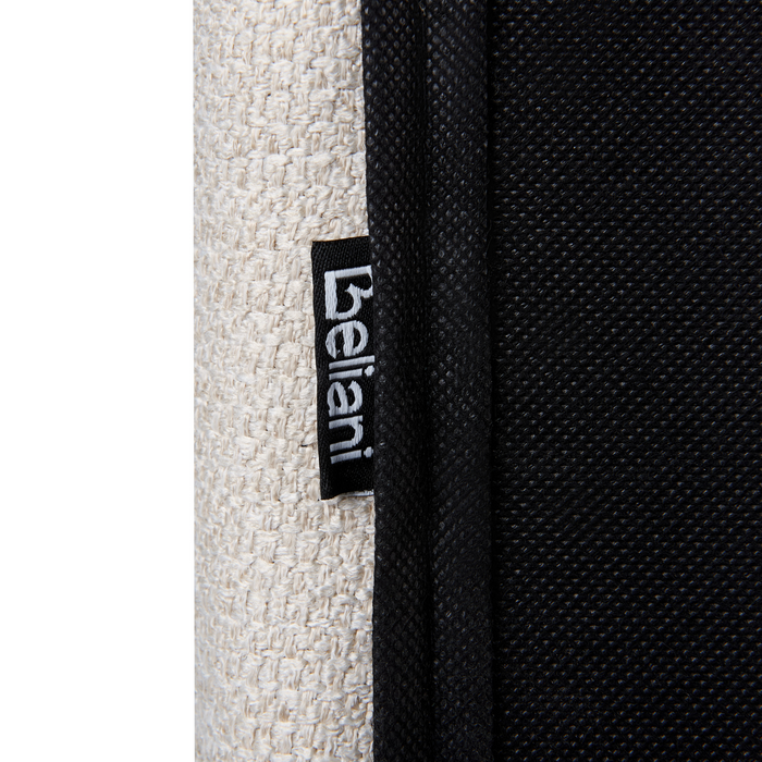 Beliani-CAMPAGNE-Bed met opbergruimte-Beige-160 x 200 cm-Polyester