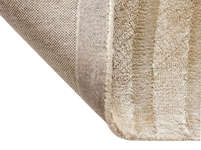 Rechthoekig beige viscose vloerkleed 160x230cm
