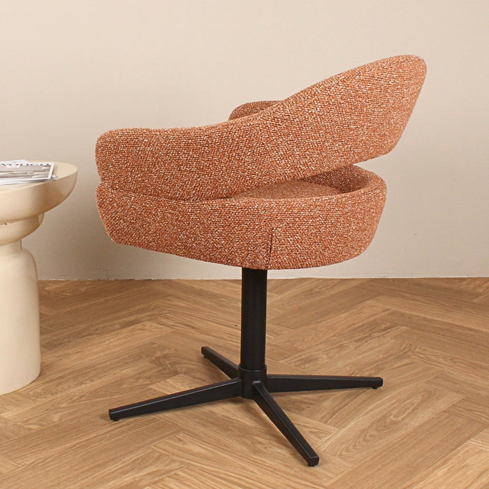 DS4U Mila terugdraai stoel - roestbruin