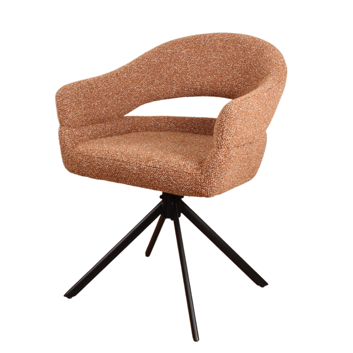 DS4U Bibi terugdraai stoel - roestbruin