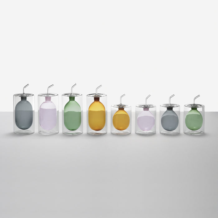 Ichendorf Milano Cilindro Double Wall Oliefles 150 ml - Roze