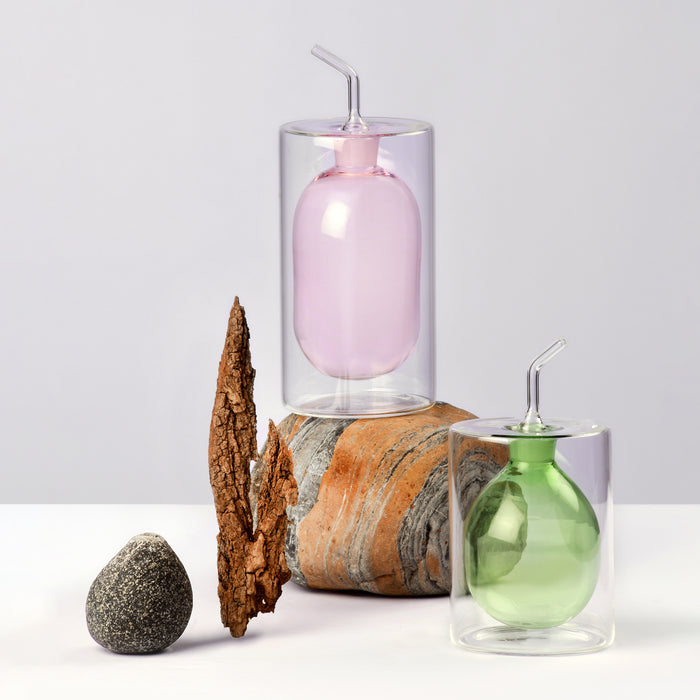 Ichendorf Milano Cilindro Double Wall Oliefles 150 ml - Groen