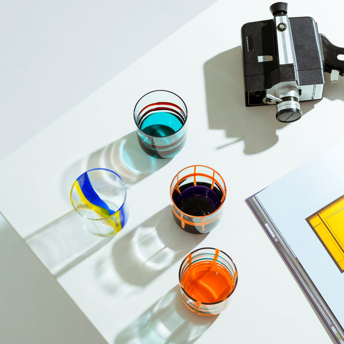 Ichendorf Milano Gesti Waterglas - Oranje / Lila