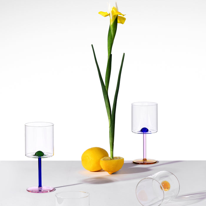 Ichendorf Milano Luna Wijnglas - Blauw