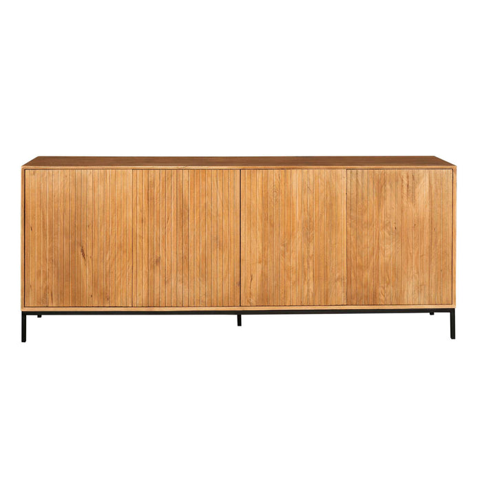 StarFurn - Dressoir Naturel Hout - 210x45x85cm - Madison