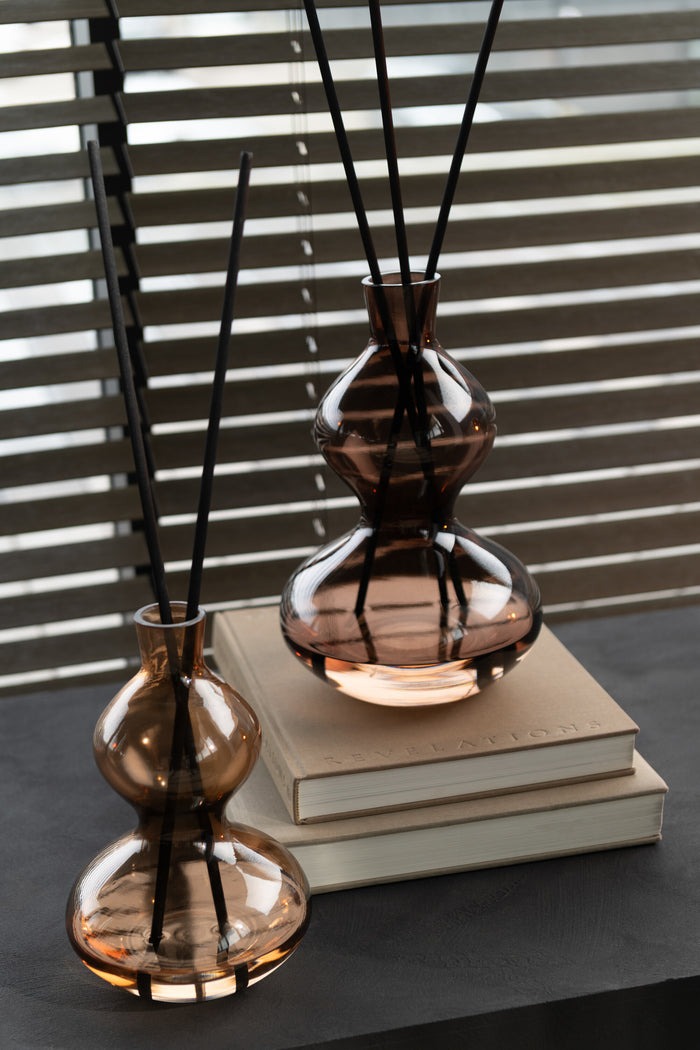 J-Line geurolie Li-ly land - glas - bruin - large