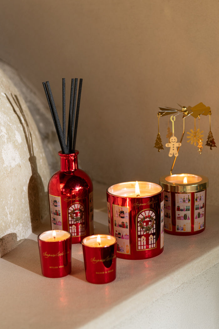 J-Line geurolie + stokjes - Surprise Window - rood