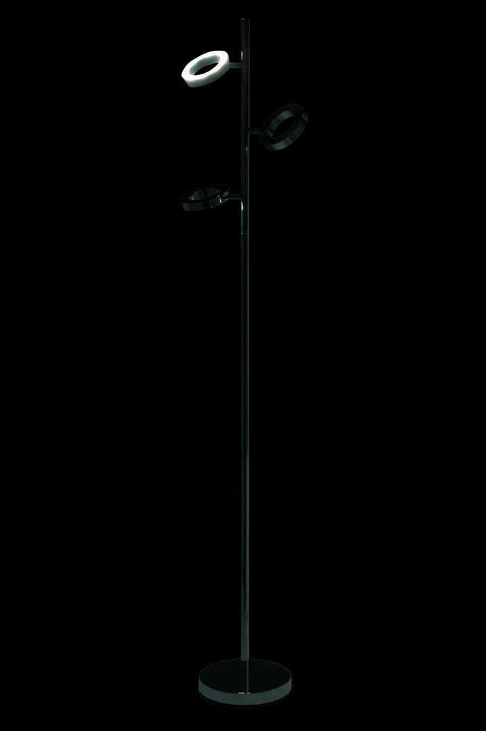 J-Line zandloper Glitters - glas - goud