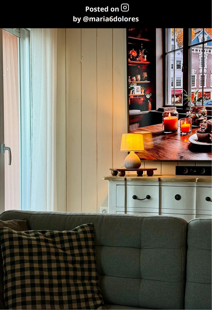 Lucide RAMZI Tafellamp - Bruin