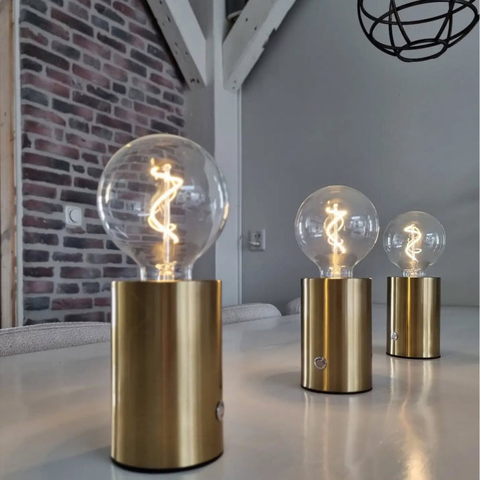 Lucide VIVO Tafellamp - Mat Goud | Messing