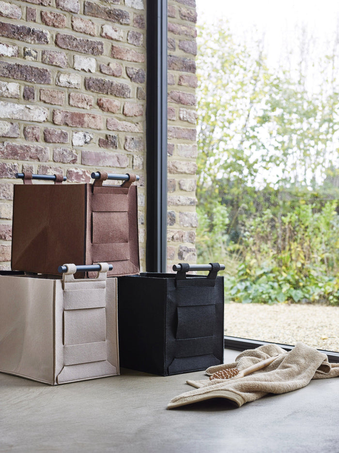 Luz Opbergmand Maroon | Bruin