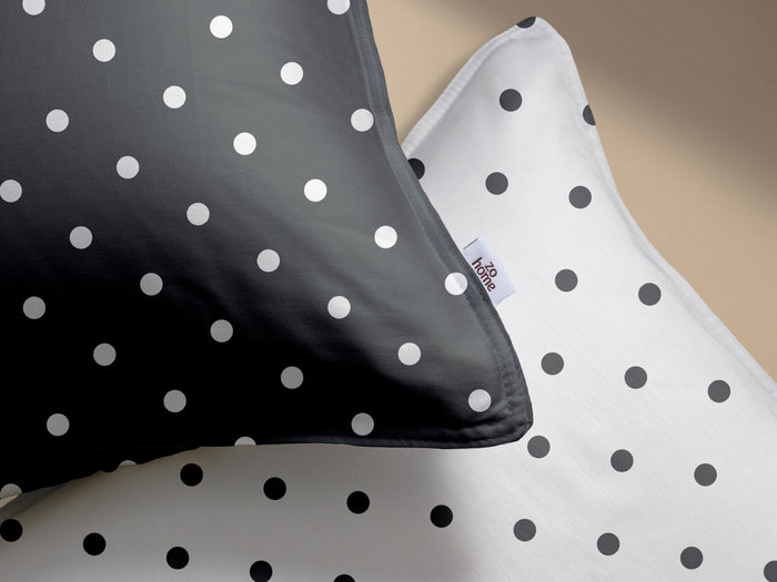 Zo Home Dekbedovertrek Katoen Punta di Cotone - pewter grey