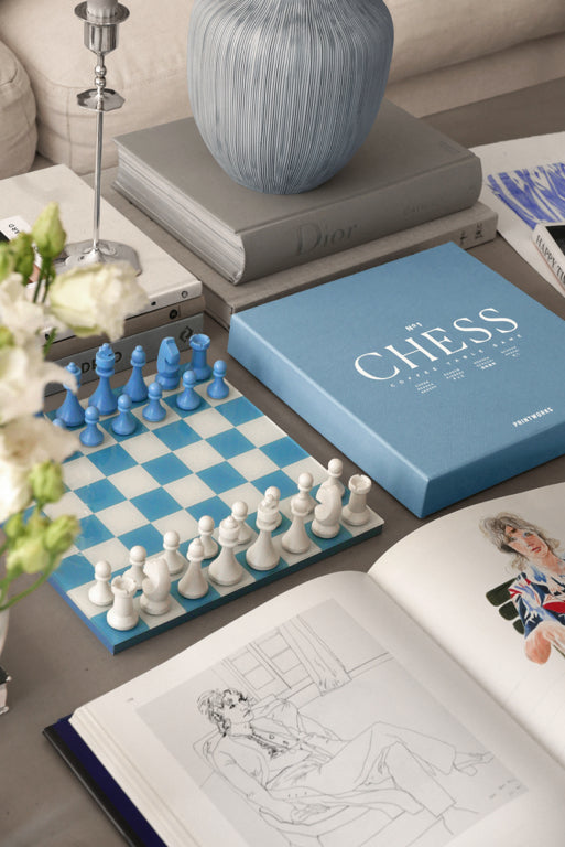 Printworks Spel Classic - Chess - Dusty Blue