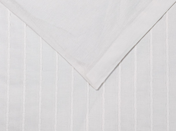 LINNICK Dekbedovertrek Katoen Renforcé Estina - off white