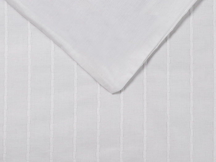 LINNICK Dekbedovertrek Katoen Renforcé Estina - white