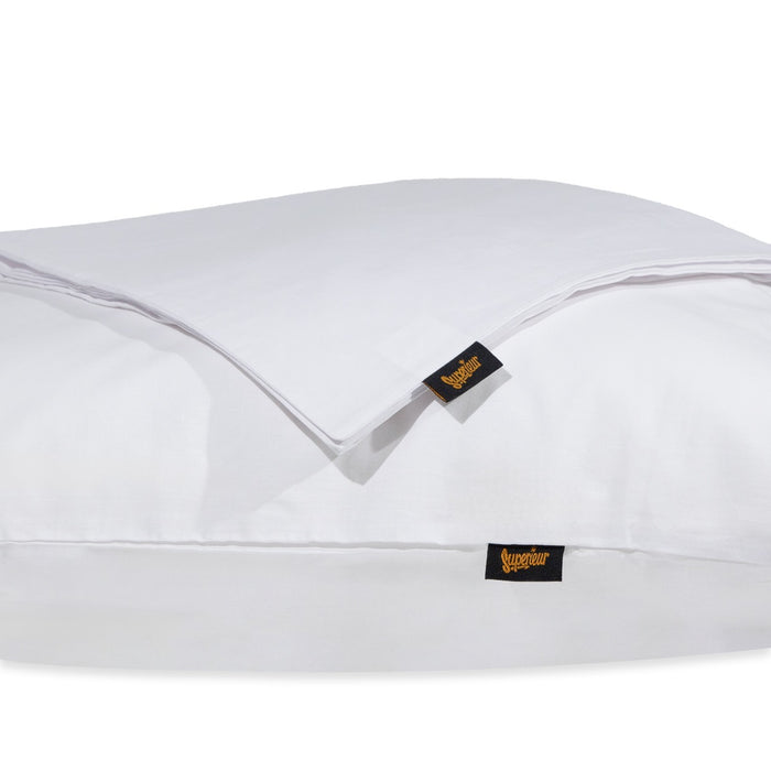 Superieur - Kussensloop - Wit - Standaard kussen