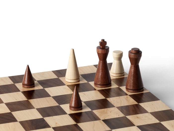 Printworks Spel - Chess Wood - The Minimalist