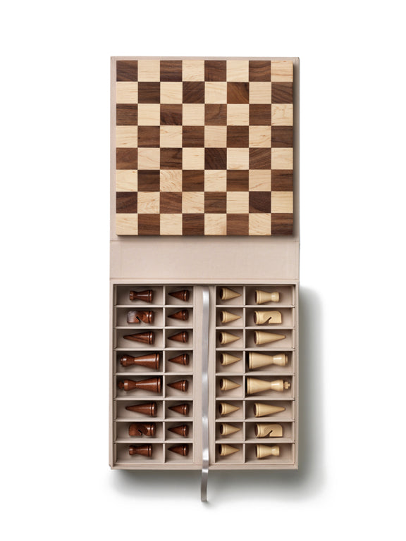 Printworks Spel - Chess Wood - The Minimalist