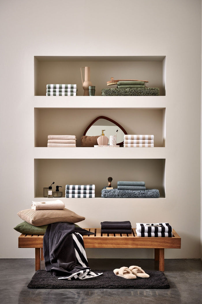 Ranger Spray Badmat Smoke Green | 55 x 55 cm | Groen | Katoen