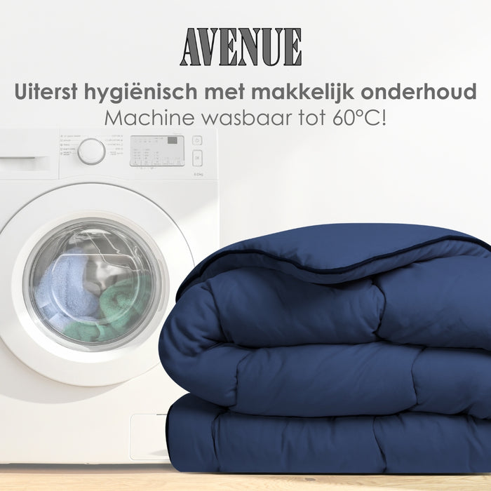Avenue - Microvezel - Blauw - All-Year Dekbed - 240x220cm