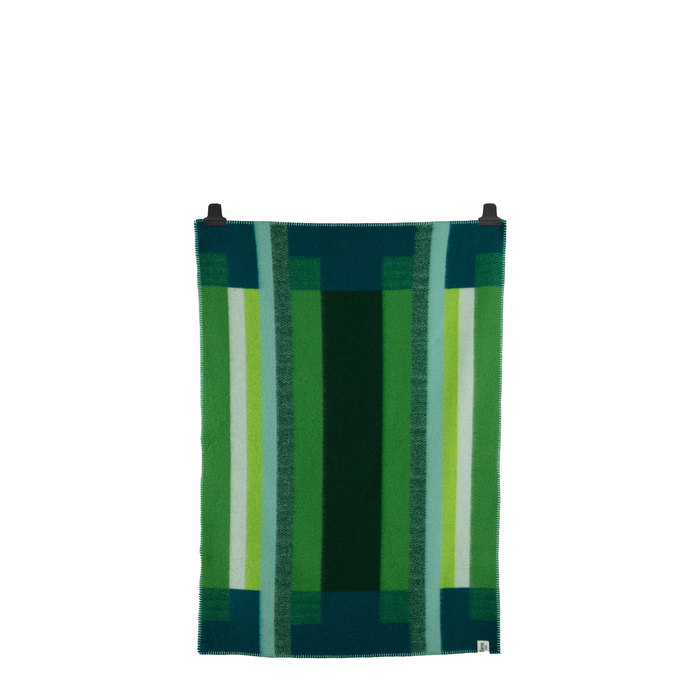 Røros Tweed Mikkel Plaid 100 x 135 cm - Groen