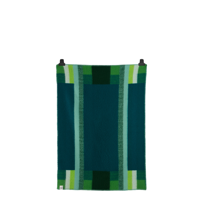 Røros Tweed Mikkel Plaid 100 x 135 cm - Groen