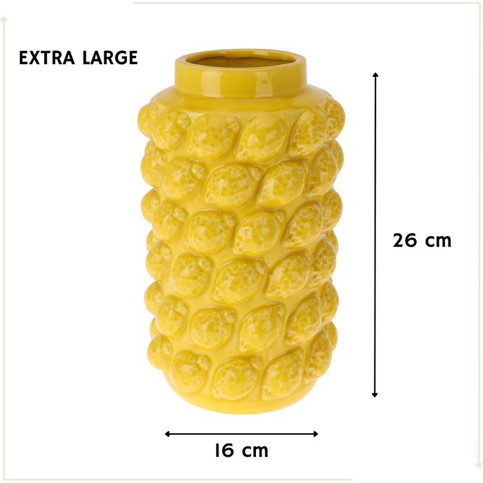 MISOU Citroenvaas 5 soorten Bloempot met Citroenen Citroenvaas Plan...