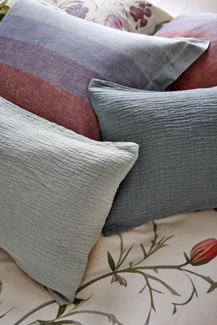 Pure 68 Kussensloop Sage Green | 40 x 55 cm | Groen | Katoen