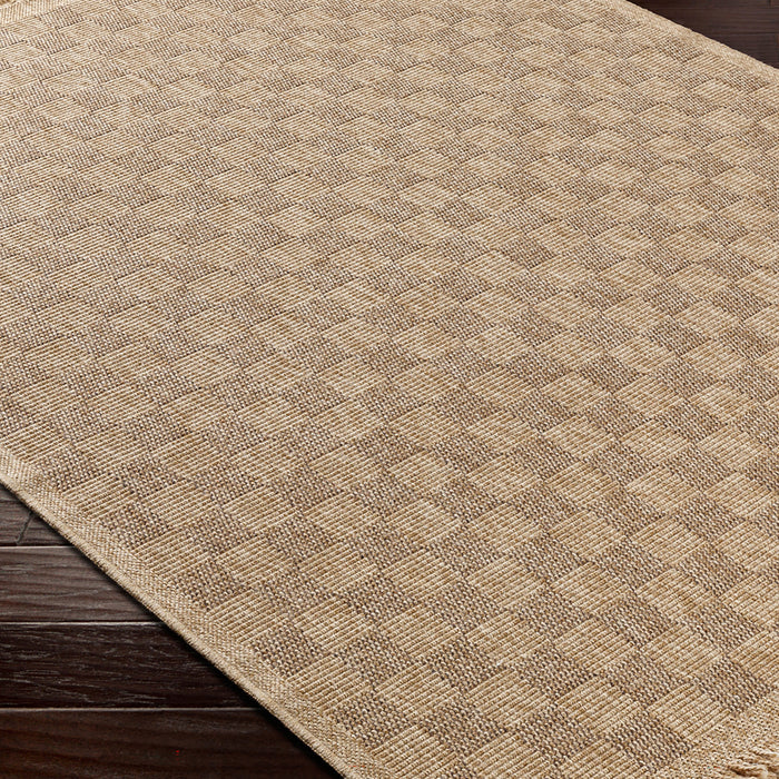 by fonQ Block Vloerkleed 160 x 213 cm - Lichtbeige