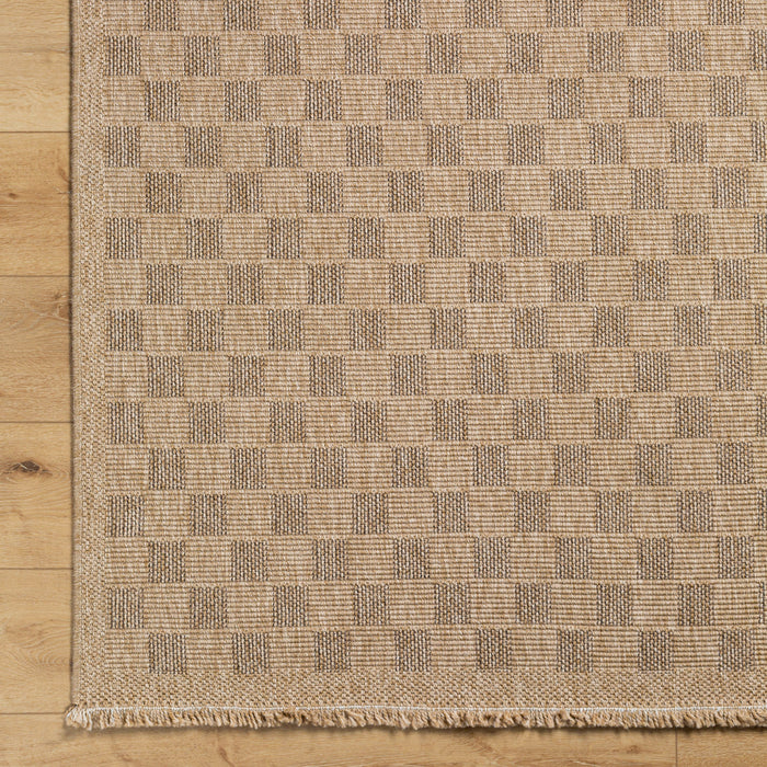 by fonQ Block Vloerkleed 160 x 213 cm - Lichtbeige