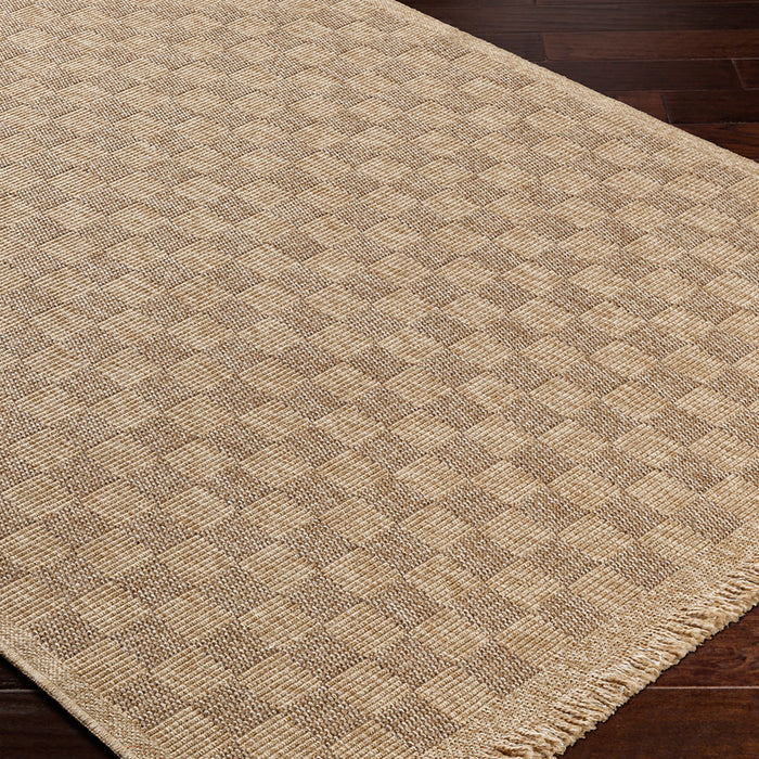 by fonQ Block Vloerkleed 200 x 275 cm - Lichtbeige