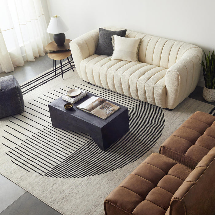 by fonQ Weeve Vloerkleed 140 x 200 cm - Ivoor