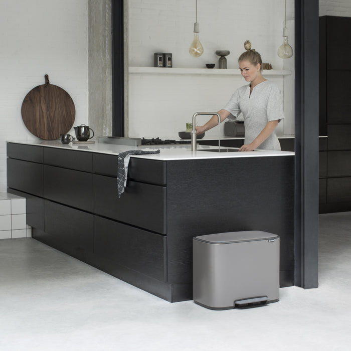 Brabantia Bo Pedaalemmer 33 Liter (3x11 Liter)