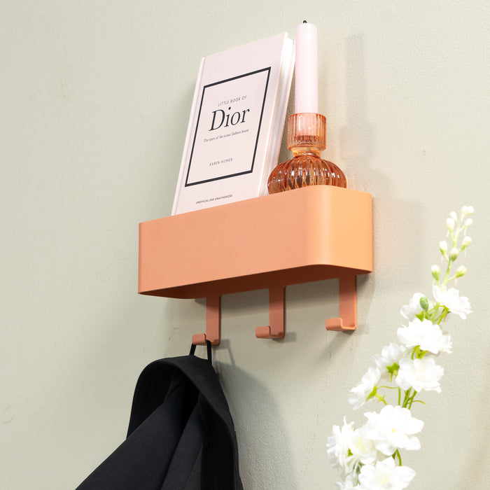 Spinder Design Dax Play 3 Wandkapstok H 12 cm - Clay Terra