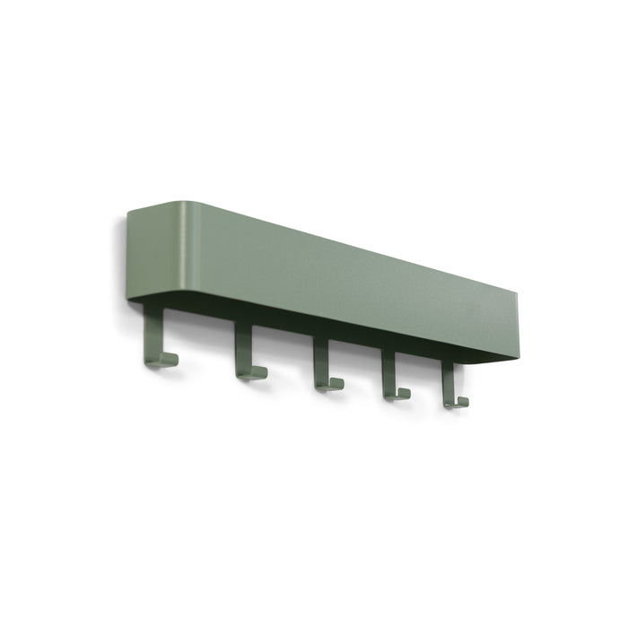 Spinder Design Dax Play 5 Wandkapstok H 12 cm - Dusty Green