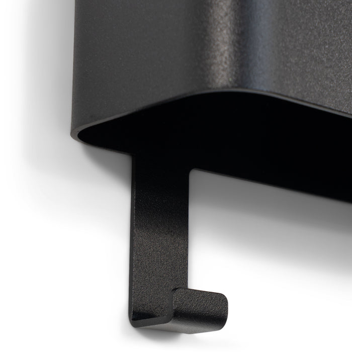 Spinder Design Dax Play 7 Wandkapstok H 12 cm - Zwart