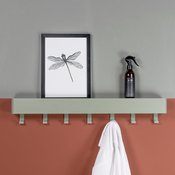 Spinder Design Dax Play 7 Wandkapstok H 12 cm - Groen