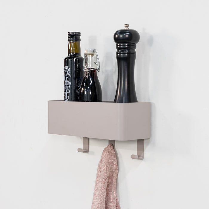 Spinder Design Multi 3 Wandkapstok H 13 cm - Silky Taupe