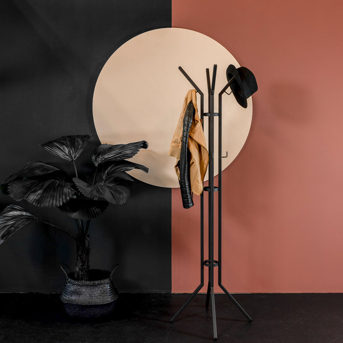Spinder Design JAIMY Vrijstaande kapstok - Zwart
