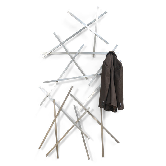 Spinder Design Matches Wandkapstok L - RVS