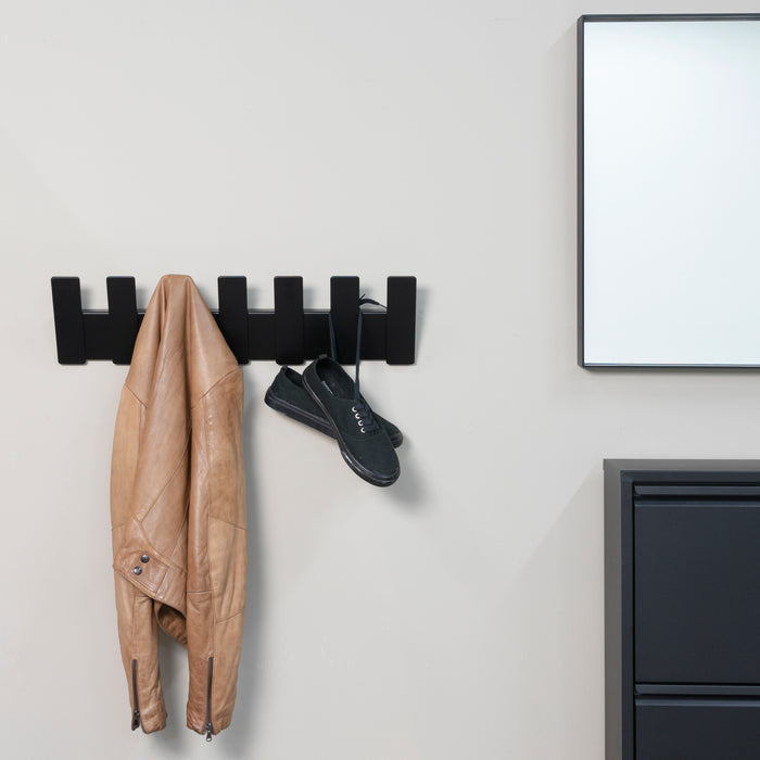 Spinder Design Angle 7 Wandkapstok - Zwart