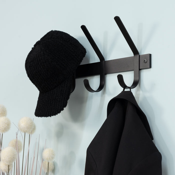Spinder Design Dexter 3 Wandkapstok - Zwart