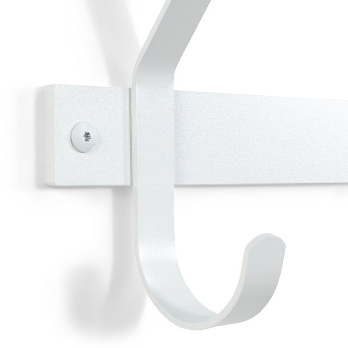 Spinder Design Dexter 5 Wandkapstok - Wit