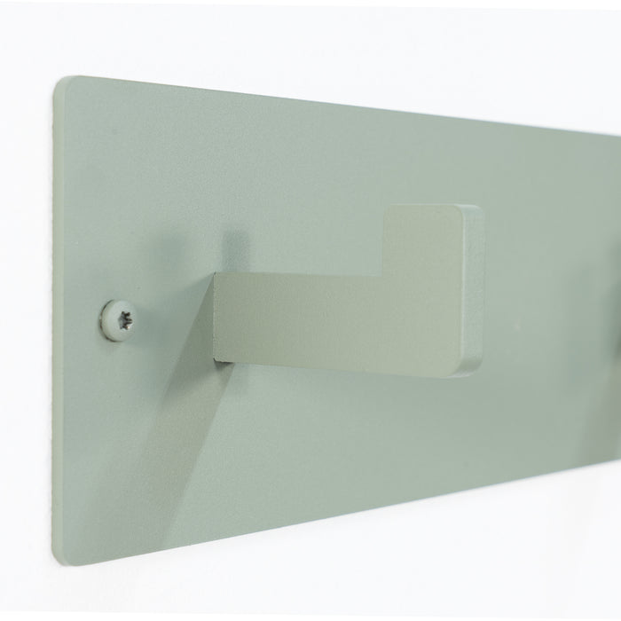 Spinder Design Leatherman 3 Wandkapstok - Dusty Green