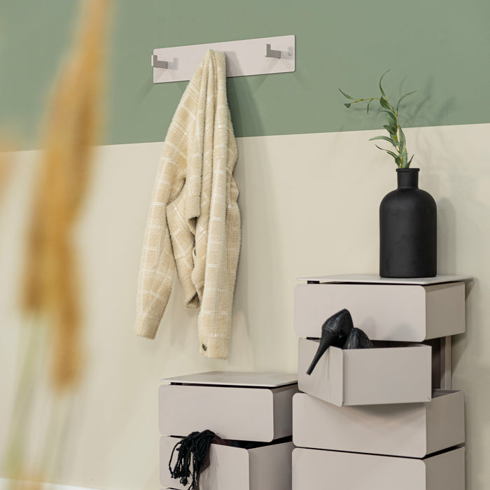 Spinder Design Leatherman 3 Wandkapstok - Silky Taupe