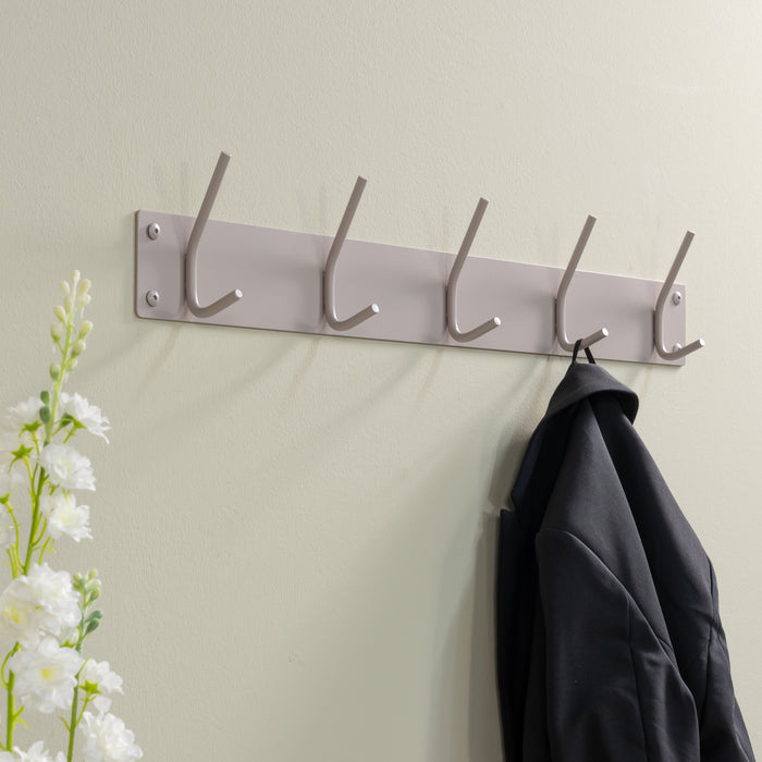 Spinder Design Fusion 5 Wandkapstok - Silky Taupe